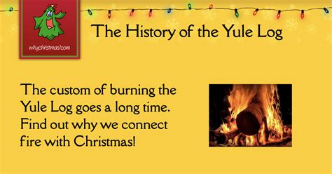 yule log history